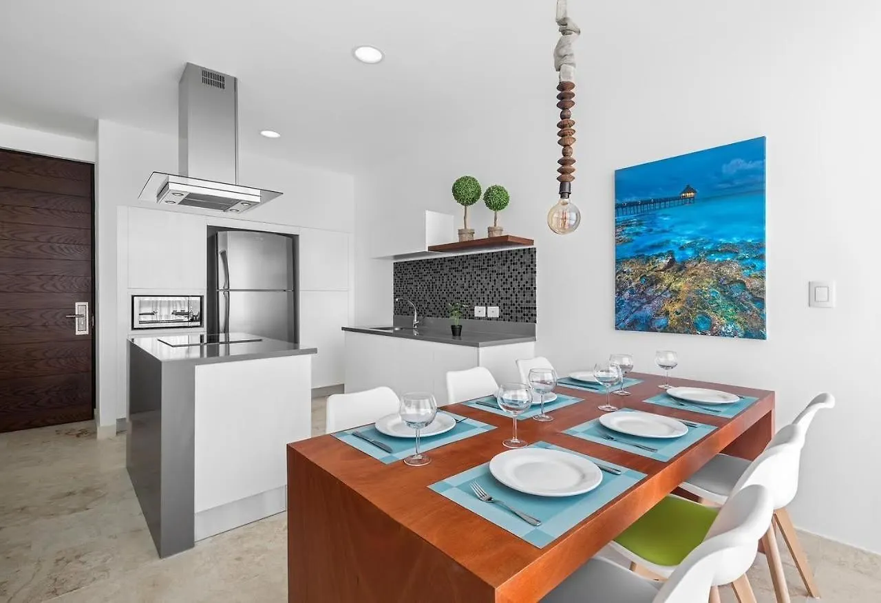 Anah Downtown, A Few Steps From The Beach And The 5Th Avenue. Playa del Carmen Lägenhet